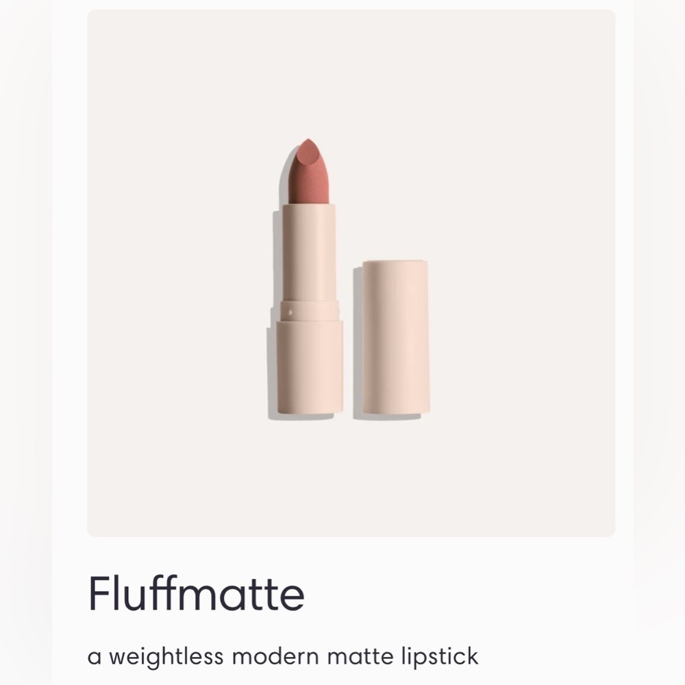NIB Sunnies Face Fluffmatte [Weightless Modern Matte Lipstick] in NUDIST